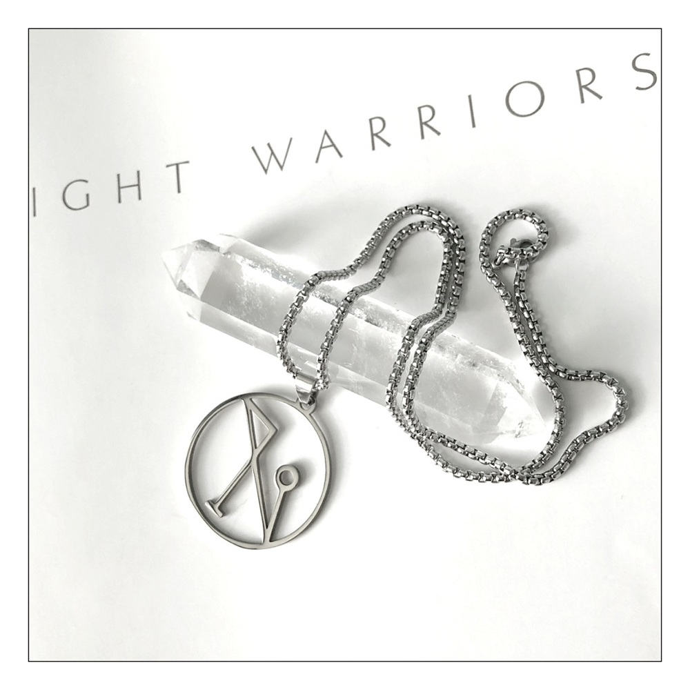 Arch Angel Michael Sigil Protection Necklace - Picture 3 of 6